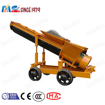 Continuous Loading Grout Mixer Machine SDL Type Belt Conveyor For Cement