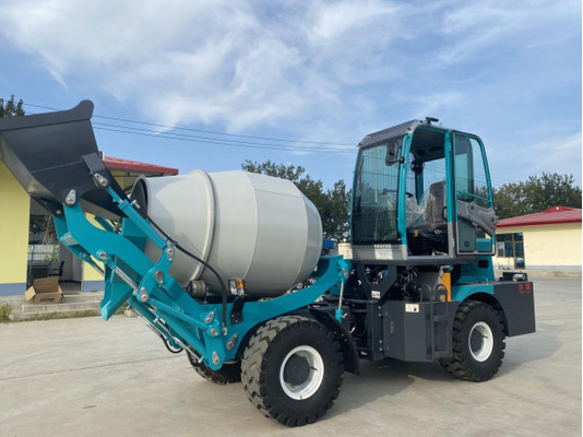 Convenient Maintenance KEMING Diesel Engine Concrete Mixing Truck for High Building