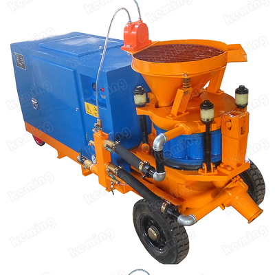 Concrete Spraying Machine 0.2MPa Max Air Supply Pressure 9m3/h Max Output