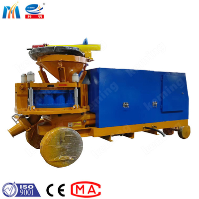 Dry And Wet Mix Shotcrete Machine 7 M3 / H 3d Construction Spraying In America