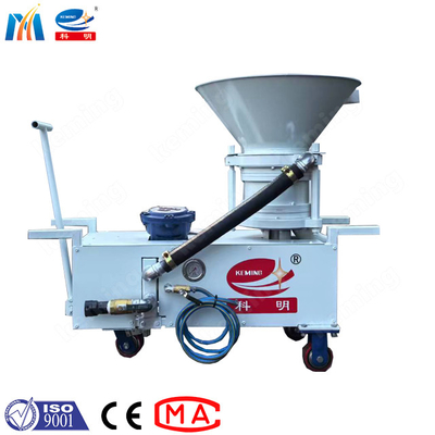 Refractory Jet Machine Guniting Jet Spray Dry Mix Shotcrete Machine For New Materials Spraying