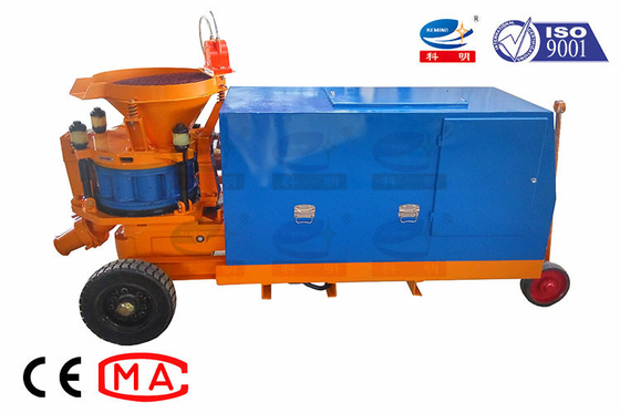 Diesel Engine Wet Mix Shotcrete Machine 10m3/H High Efficiency