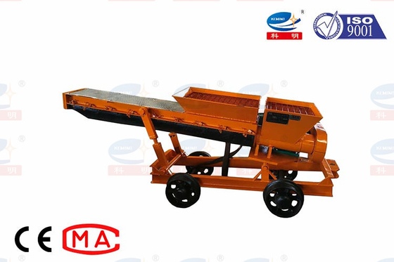 Easy Moving Mixer Agravel Dry Mix Shotcrete Machine Industrial Cement Screw Conveyor