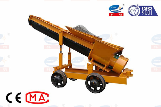 Easy Moving Mixer Agravel Dry Mix Shotcrete Machine Industrial Cement Screw Conveyor