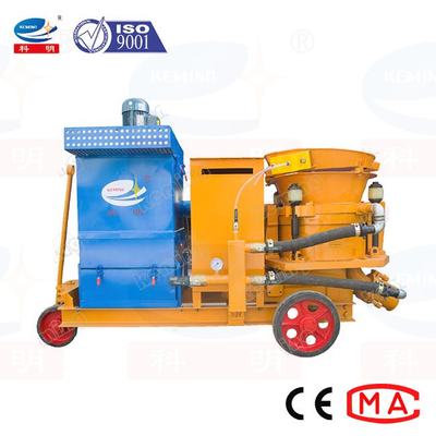 Dedusting Plaster Concrete Shotcrete Machine For Mining Engineering