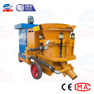 Dedusting Plaster Concrete Shotcrete Machine For Mining Engineering