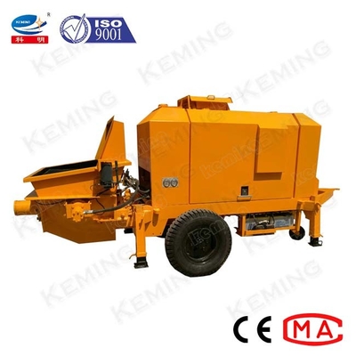 Village Canal Drain Small Concrete Pump 45kw With Diesel Engine