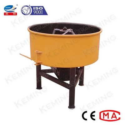 Automatic Discharge 500L Pan Mixer Concrete Mixing Machine For Construction