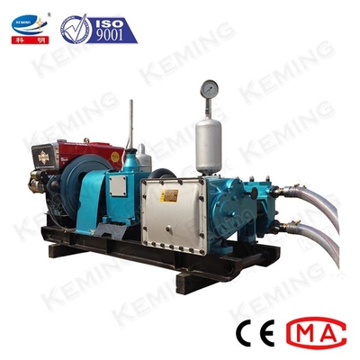 6MPa Diesel Piston Mud Pump Mudjacking High Pressure Grouting Pump