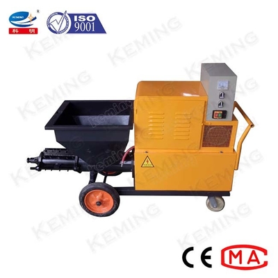 Plunger Type Mortar Plastering Machine 11kw Mortar Spraying Machine