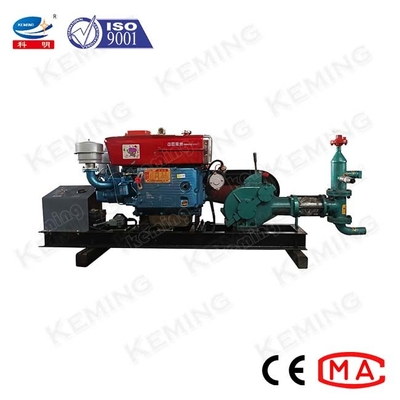 6MPa Diesel Piston Mud Pump Mudjacking High Pressure Grouting Pump