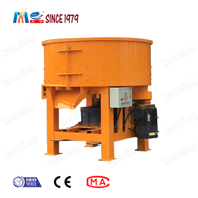 Automatic Discharge 500L Pan Mixer Concrete Mixing Machine For Construction