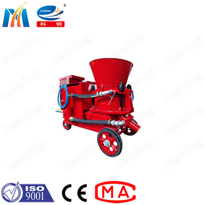 Coal Mine Spraying Refractory Shotcrete Machine With Dust Collector