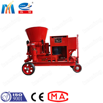 Coal Mine Spraying Refractory Shotcrete Machine With Dust Collector