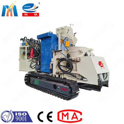 Hydraulic Remote Dry Shotcrete Machine 22Kw Concrete Gunite Machine