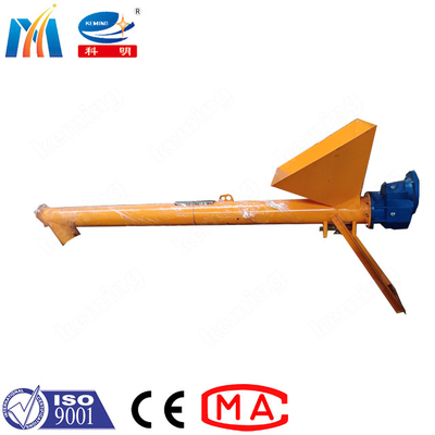 ISO Automatic Feed Screw Conveyor 3kw For Railway Tunnels