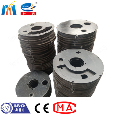 Rubber Sealing Plate Shotcrete Machine Spare Parts Self Lubricating