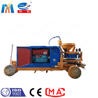 KSP Series Diesel Wet Shotcrete Machine Concrete Gunite Machine For Barn Restoration