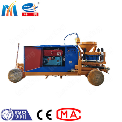 KSP Series Diesel Wet Shotcrete Machine Concrete Gunite Machine For Barn Restoration