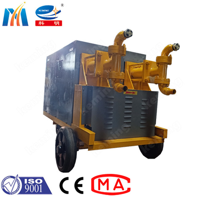 Hydraulic Double Cylinder Cement Grouting Pump Wear Resistant