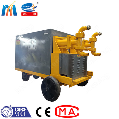 Hydraulic Double Cylinder Cement Grouting Pump Wear Resistant