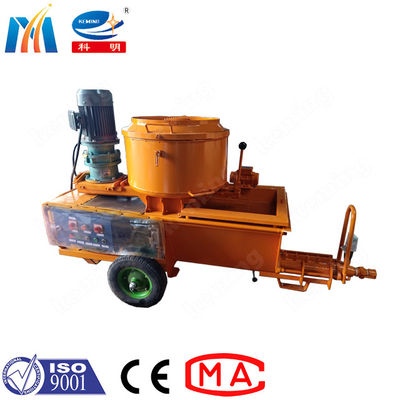 KLW 180 J Mortar Plastering Machine Mini Air Compressor With Mixer 7.5kw