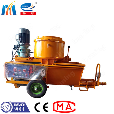 KLW 180 J Mortar Plastering Machine Mini Air Compressor With Mixer 7.5kw