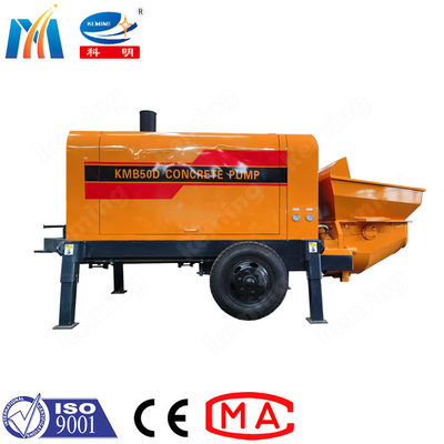 Diesel Engine S Tube Shotcrete Concrete Pump 55kw Tunnel Construction