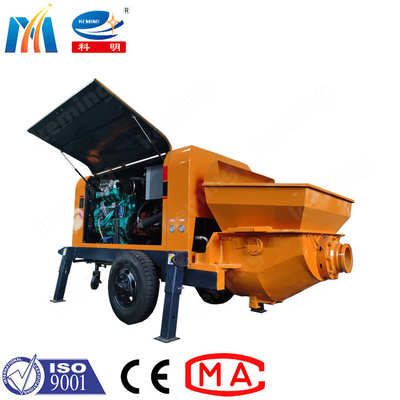 Diesel Engine S Tube Shotcrete Concrete Pump 55kw Tunnel Construction