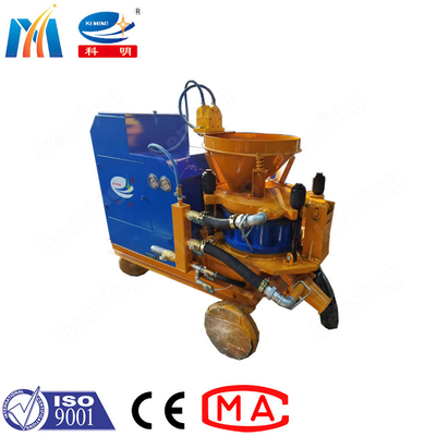 Engineering Project Shotcrete Machine Wet Concrete Spraying For 5 M Pit Support