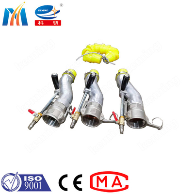 Rubber Rotor And Stator Mortar Spraying Gun With Nozzle