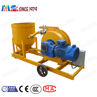 Hopper Industrial Hose Pump Liquids Conveying Peristaltic Grout By Squeeze Roller