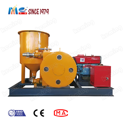 Cement Grouting 1Mpa Industrial Hose Pump 80m3/H With Barrel