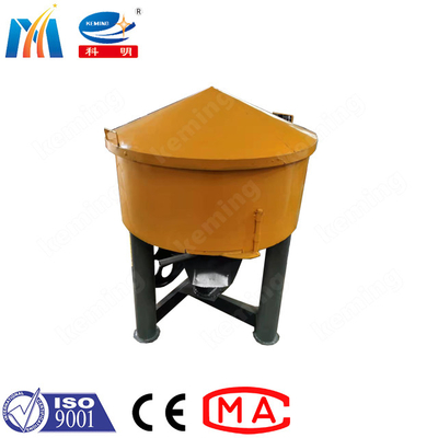 Electrical Grain Grinding Pan Mixer Machine 500L Grain Mixing Machine