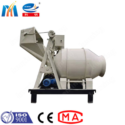 350L Concrete Mixer Machine Wet Sand Mixing 10kw With Wheels