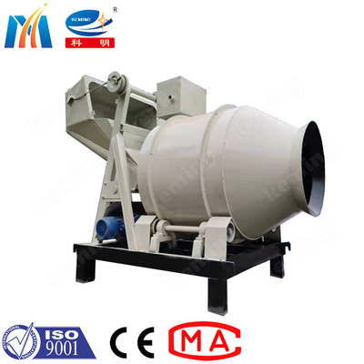 350L Concrete Mixer Machine Wet Sand Mixing 10kw With Wheels