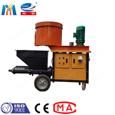 Multifunctional 5.5Kw Cement Plastering Machine Ready Mixed