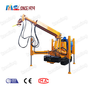 Tunnel Mining Wet Dry Robotic Shotcrete Machine With Remote Control