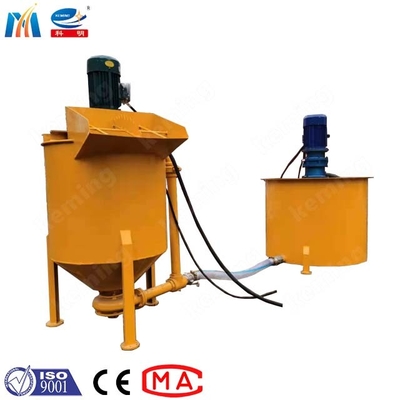 250L Foaming Grout Mixer Machine Storage Barrel Turbine Mixer High Speed