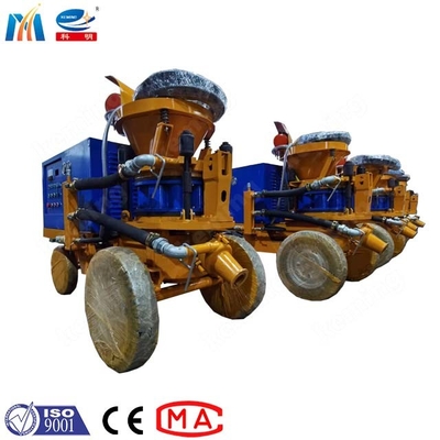 KSP-7 Wet Mix Shotcrete Machine 6 M3/H Concrete Gunite Machine Foundation Trench Support