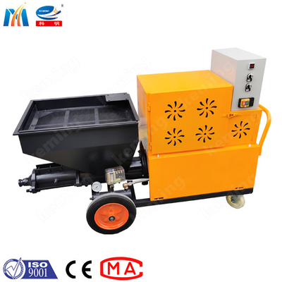 KLW 150 4kw Diesel Mortar Sprayer Machine Stucco Sand Plastering