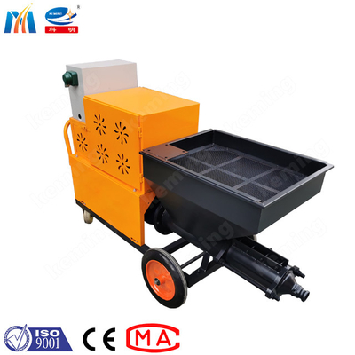 KLW 150 4kw Diesel Mortar Sprayer Machine Stucco Sand Plastering