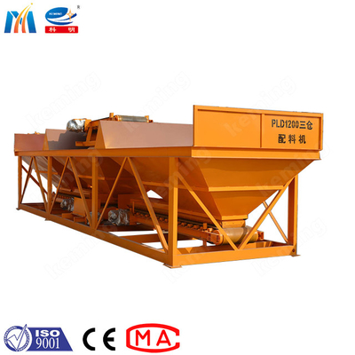 HZS 25 Concrete Batching Plant JS 500 Grout Mixer Machine With PLC Control System