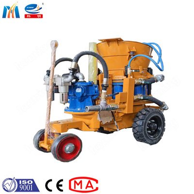 KPZ 0.6 MPa Pneumatic Driven Shotcrete Machine Dry Pumpcrete With Spare Parts