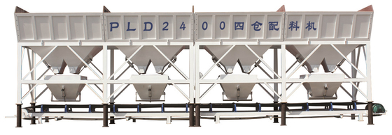 30kw Concrete Mixer HZS 90 Four Weighing For Batching Plant
