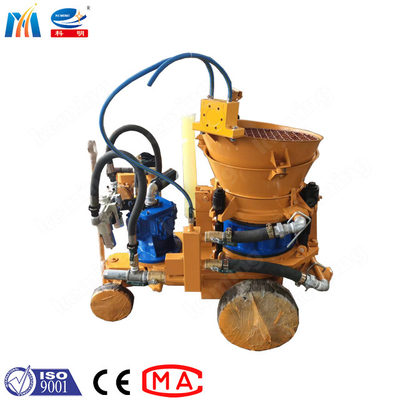 Tunnel Engineering Pneumatic Shotcrete Machine 400v CE Dry Concrete