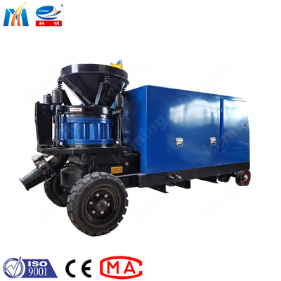 KSP - 7 Rotor Shotcrete Machine Wet Dry For Culvert Support