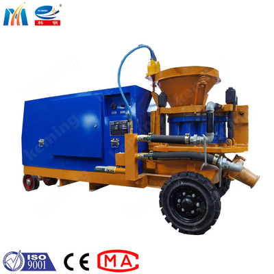 KSP - 7 Rotor Shotcrete Machine Wet Dry For Culvert Support