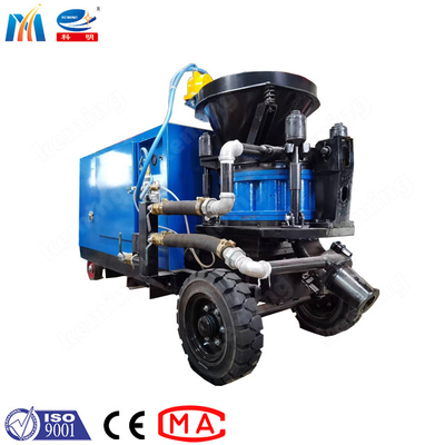 KSP - 7 Rotor Shotcrete Machine Wet Dry For Culvert Support